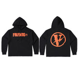 Vlone Hoodie Sweater Men'S Large V Coat Women'S Hooded