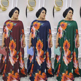 African Dashiki Dress Two-Piece Printed Dress