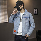 Men Denim Jackets Denim Coat Jacket Casual Men's Clothing