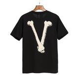 Vlone T Shirt Summer Clothes New Personality Popular Printing Teenager
