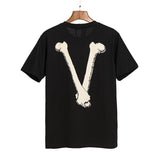 Vlone T Shirt Men'S Clothes Summer Clothes Plus Size Retro Sports Casual Sweatshirts Tshirt Vlone