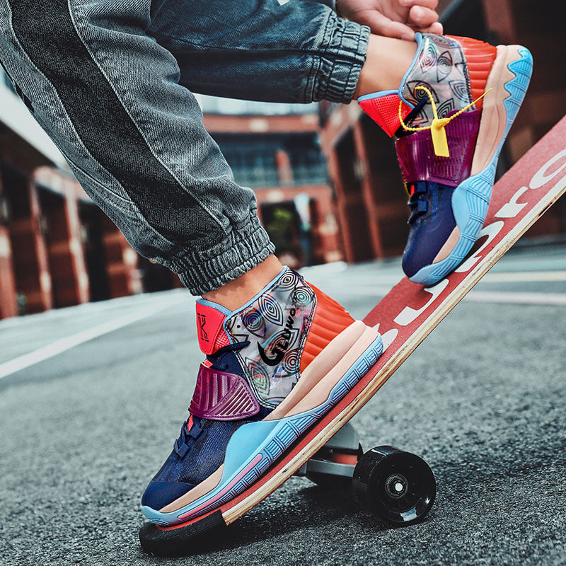 Men's Sneaks & Athletic Men Basketball Shoeses Men's Summer Breathable Sneakers Trendy Fashion