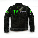 Monster Energy Biker Jacket Summer Men'S Horse Riding Clothing Motorcycle Jacket Breathable Thin