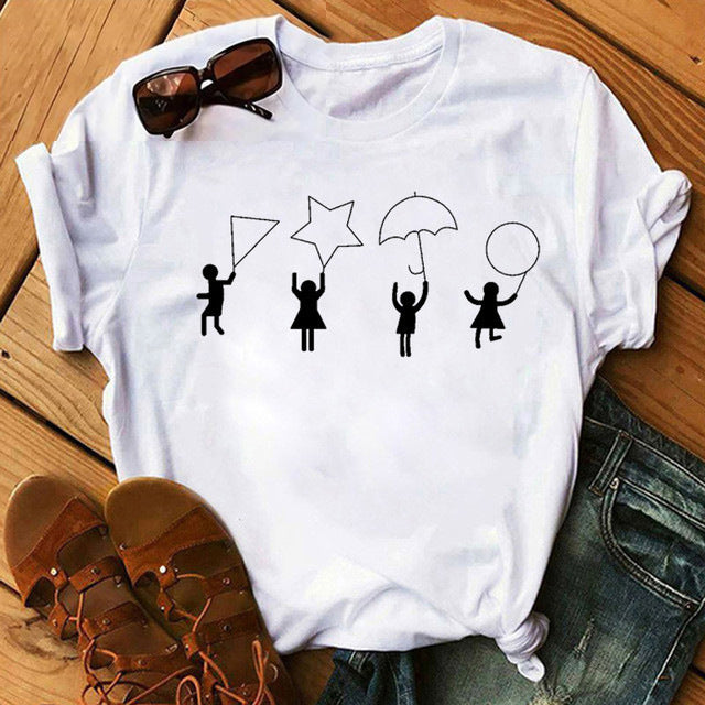 Squid Game Costume round Six Sugar Cake Game Printed Short Sleeve T-shirt