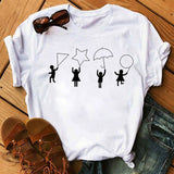Squid Game Costume round Six Sugar Cake Game Printed Short Sleeve T-shirt