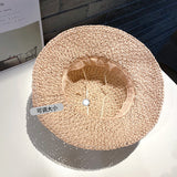 Summer Hats Bow Straw Hat Women's Summer Sun Hat