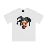 Vlone T Shirt Printed T-Shirt High Street Men And Women Loose Couple Short Sleeve T-Shirt