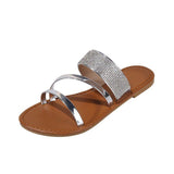 Women Open Toe Sandals Flats Summer Large Size Sandals for Women