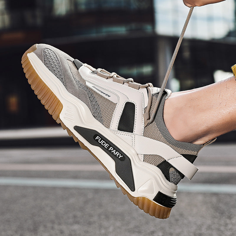 Men's Sneaks & Athletic Jogging Shoes Spring Breathable Sneakers Casual Mesh Outdoor Running Shoes