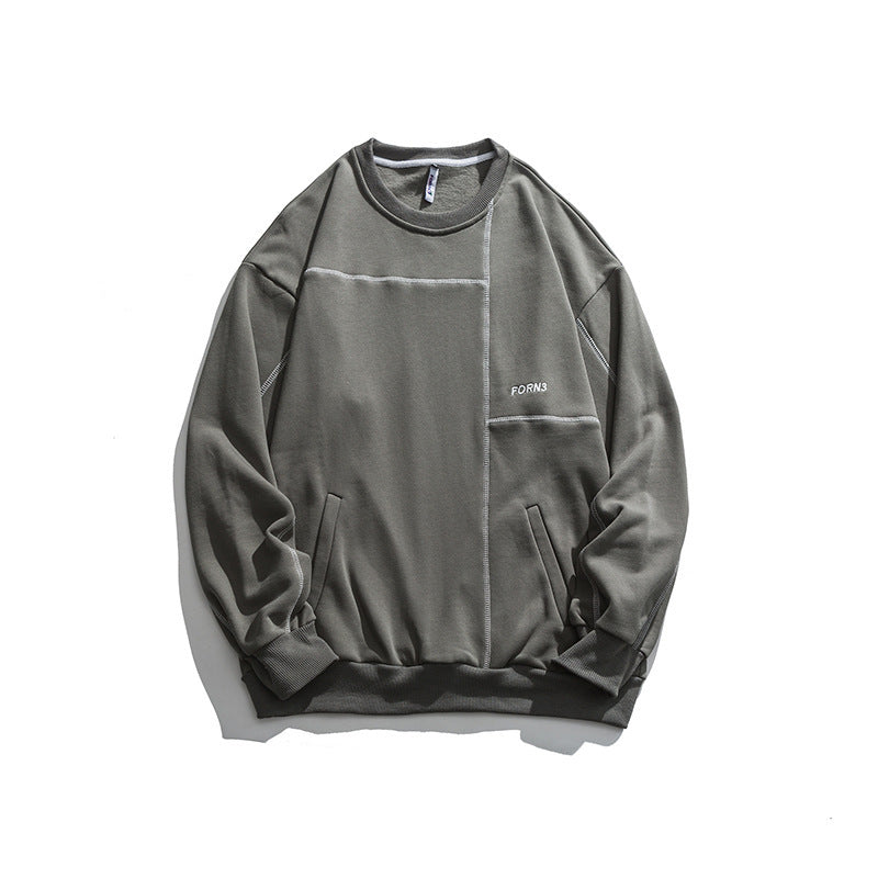 Crew Neck Sweatshirts for Men Men's Autumn round Neck Sweater for Men