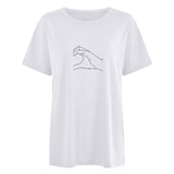 Valentine's Day T Shirt Casual T-shirt Short Sleeve Love Printed T-shirt