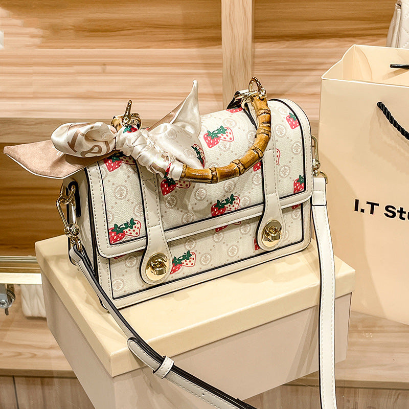 Strawberry Bags Strawberry Printed Fashion Handbag Crossbody Women's Bag