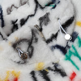 Cardigan Baseball Jacket Autumn and Winter Imitation Rabbit Fur plus Cotton Cotton Coat Jacket