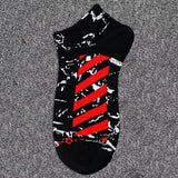 Off White Socks Short Socks Men's and Women's Basketball Sports Ankle Socks Hip Hop Socks