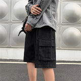 Men Denim Shorts Summer Thin Denim Shorts Men