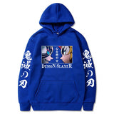 Anime Hoddies Kimetsu No Yaiba Inflammatory Column Loose Sweater