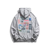 Mens Graphic Hoodies Men's Clothing Autumn New Reported Printed Hoodie Men's