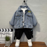 Toddler Boys Jackets Boys' Spring and Autumn Denim Jacket