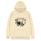 Anime Hoddies Blue Period Printed Long-Sleeved Top Hooded Sweater