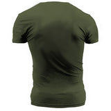 Man T Shirt Black Youth Loose Casual Collarless Ordinary Cotton Letters T-shirt