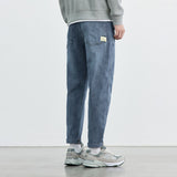 Men Jeans Stretch Soft Blue Casual Jeans