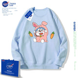 Nasa Children Hoodie Nasa Sweater Girls' Casual Loose Doraemon Pattern