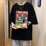 Tom And Jerry T Shirt Loose Cat And Mouse