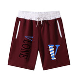 Vlone Shorts Men'S Beach Shorts Casual Plus Size Shorts Sports Shorts