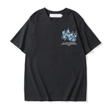 Off White T Shirt Spring And Summer Short Sleeve Printing Design Owt