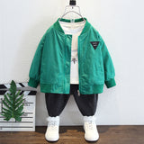 Toddler Boys Jackets Spring/Autumn Children's Casual Tops Autumn