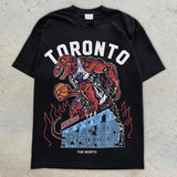 Rave Outfits Mens T Shirt round Neck Fashion Printing