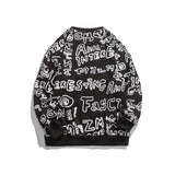 Crew Neck Sweatshirts for Men Men's Autumn Casual Sweater Trendy round Neck OOTD Top for Men
