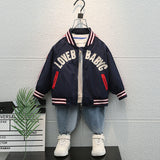 Toddler Boys Jackets Boys' Coat Spring and Autumn Jacket Zip-up Shirt