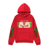 Anime Hoddies One Piece Series Sweater Men Sauron Print Fall Winter Coat