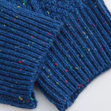 Men Sweater Men's Lapel Sweater Half-Open Collar Pullover