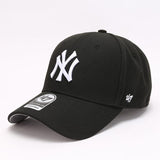 Dodgers and Yankees Baseball Cap 47brand Baseball Hat Men's Hard Top Big Logo NY Embroidered Wine Red