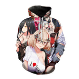 Anime Hoddies Azur Lane 3D Printed Azur Lane Sweatshirt