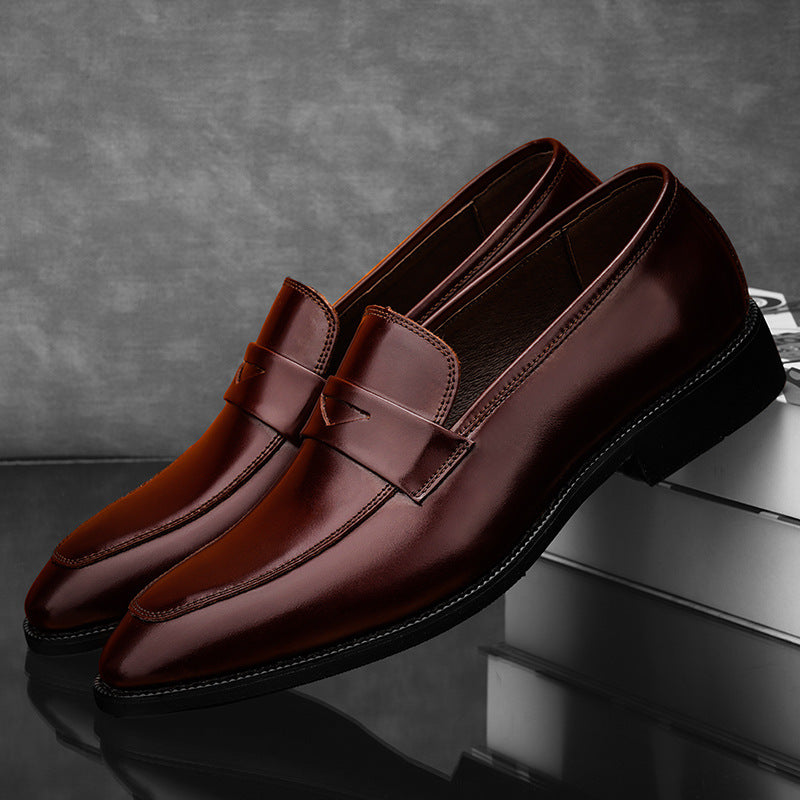 Men's Loafers RelaxedFit SlipOn Loafer Men Shoes Suit Leather Shoes Business Comfortable Fashion Casual