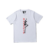 Vlone Stripper T Shirt Summer Big V Female Male And Female