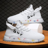 designer Sneaker Shoes Spring/Summer Breathable Mesh Running Sneakers Colorful Bottom Casual Fashionable Men's Shoes