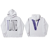 Vlone Hoodie Sweater Men'S Large V Coat Women'S Hooded