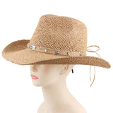 Beth Dutton Hat Straw Cowboy Hat Outdoor Travel Sunshade Sun Protection Hat