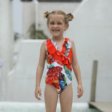 Children Swimsuit Body Print Children's Swimsuit Girl