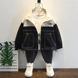 Toddler Boys Jackets Boys' Jacket Spring and Autumn Baseball Uniform