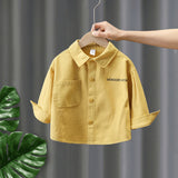 Toddler Boys Sweater Boys' Shirt Autumn Clothing Long Sleeve Jacket