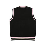 Men Sweater Sweater Vest Loose V-neck Sleeveless Sweater