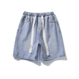 Men Denim Shorts Blue Denim Shorts Men's Summer