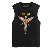 Nirvana T Shirt Rock Sleeveless T-Shirt Vest