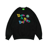 Man Fall Outfits Sports Jacket Foam Printed High Street Casual Pullover Men and Women Fashion