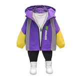 Toddler Boys Jackets Boys' Coat Hooded Spring And Autumn